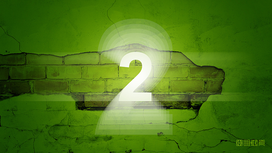 数字系列桌面壁纸分享 数字控设计师的视觉盛宴